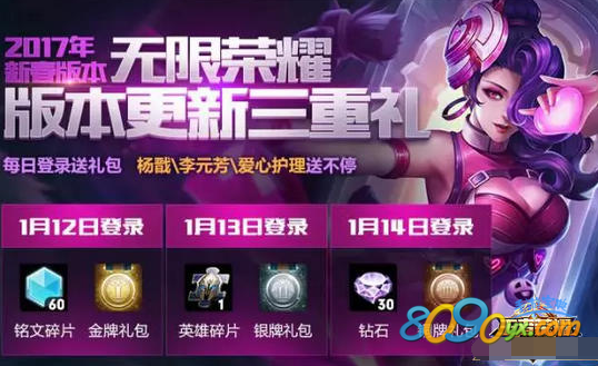 王者荣耀金牌礼包