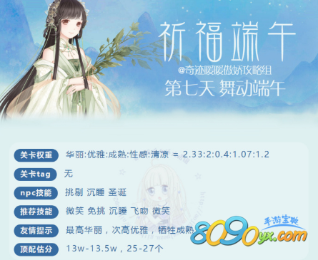 奇迹暖暖清凉舞裙